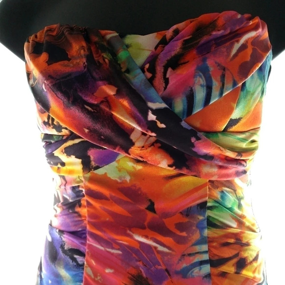 COLORFUL Festival Dress EUC 🌈 - Picture 2 of 9